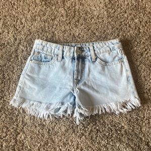 Girls 7 for all mankind size 8 Jean shorts